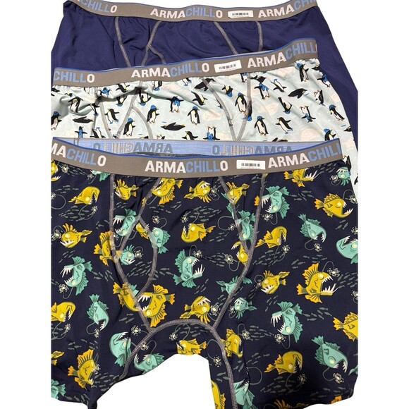 Duluth Trading  Armachillo Cooling Boxer Briefs Size 3x New Three Pair - Picture 2 of 12